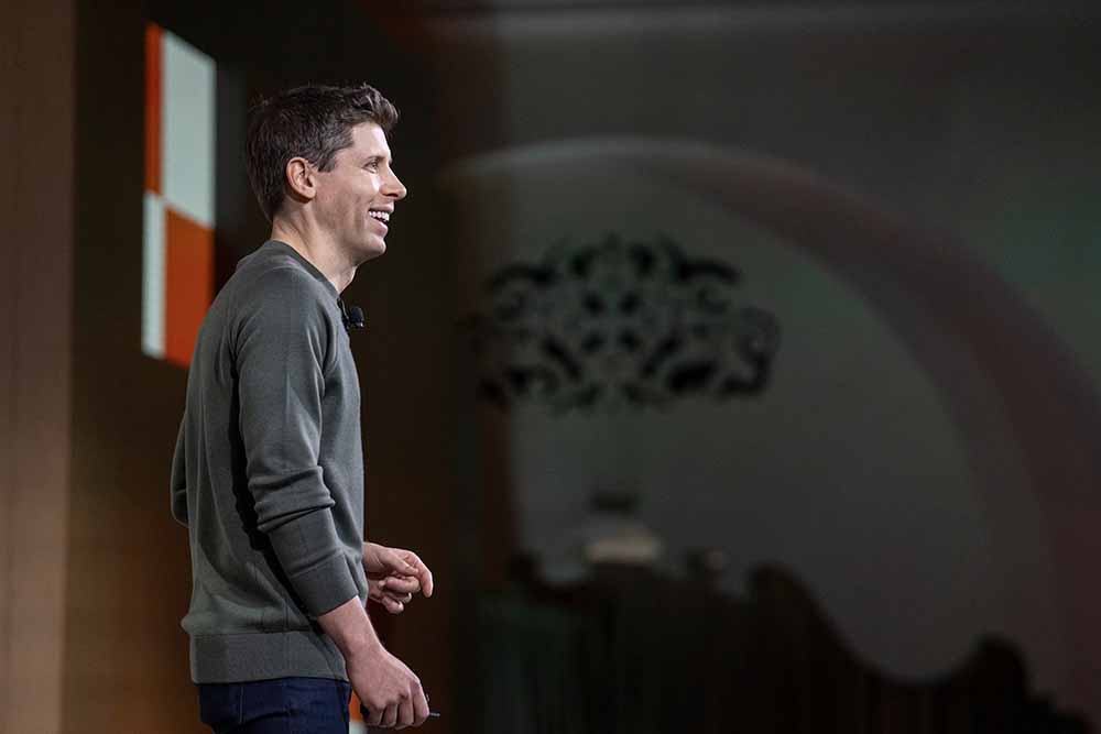 Sam Altman event videography sample